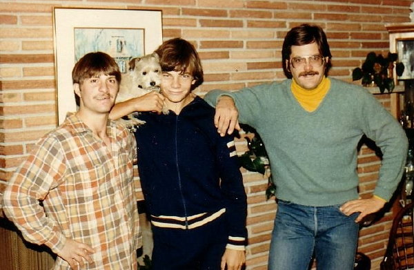 1983- Peter, Eric and Nick Bell