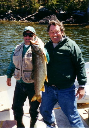 2000-May-Boois trip-Pete Bell and father Don(Pete), with fish