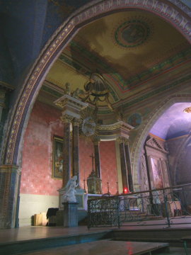 DSCN6848j Altar, Notre Dame de Cougnes, La Rochelle