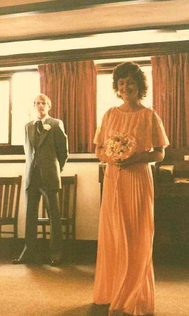 180 Wedding of Deb (Heinrich) and Gary Scharping - May 30, 1980 - Lucy and Gary