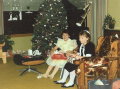 240 Christmas 1987 at Orrin and Charlotte Heinrich - Amy and Kari