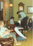 250 Christmas 1987 at Orrin and Charlotte Heinrich - Charlotte,John,Mike,Joe,Mary