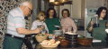 370 Easter 1993, Milwaukee - at Mike and Marys - Orrin,Andrea,Kari,Charlotte,Amy