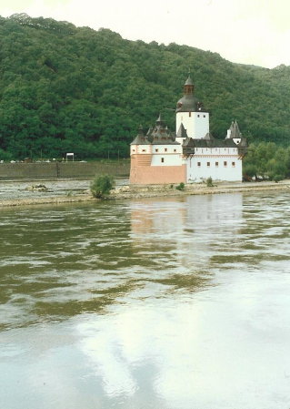 615 Castle along the Rhine, Germany