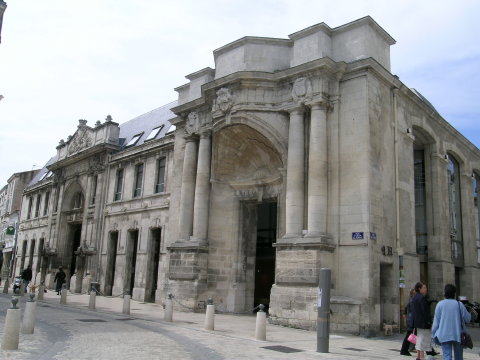 DSCN6780 Former Carmes Chapel, 17C now theatre, La Rochelle