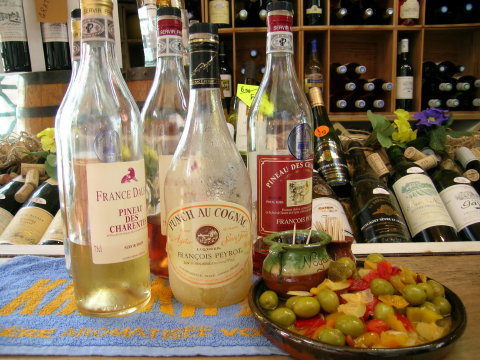 DSCN7029 Local liquor, Pineau & Cognac, City Market, La Rochelle