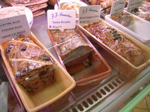 DSCN7046 Pates and Terrines, City Market, La Rochelle