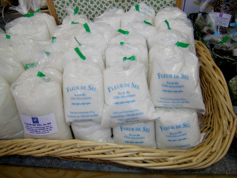 DSCN7049 Local sea salt, City Market, La Rochelle