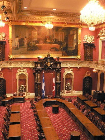 P1080803 Quebec Provincial Parliament building, upper town, Quebec