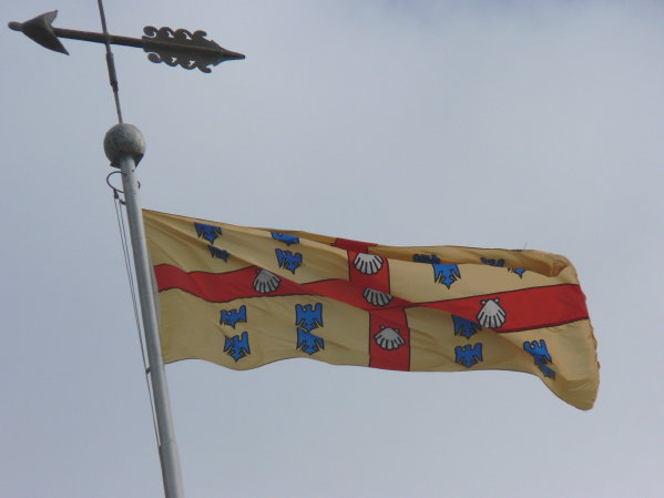 P1080824 Flag of the Seminary of Quebec