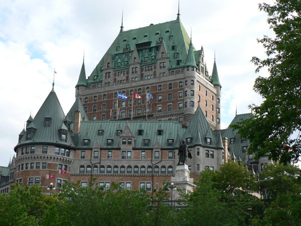 P1080836 Chateau Frontenac hotel, upper town, Quebec