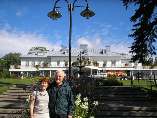 P1080843b (0) Jane and Howard, near Montmorency Falls