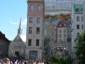 P1080771 Mural near Place Royale, lower town, Quebec