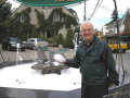 P1080901 (1) Howard by fountain with suds, Baie St Paul, north of Quebec