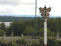 P1090012 (01) Interesting bird house- Saint-Nicholas, S of Quebec City on St Lawrence River