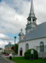 P1090012 (06) Mary Ann by church,  St Antoine de Tilly, south of Quebec