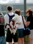 P1090061 (18) Dog in a backpack - old town, Montreal