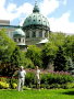 P1090190 Howard and Joe, by Mary Queen of the World Basilica, Montreal