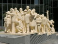 P1090201 The illuminated crowd, by Raymond Masson, downtown Montreal