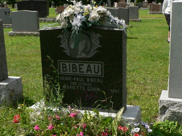 P1090013 Bibeau tombstones, Saint-Francois-Xavier, Saint-Francois-du-Lac (20)