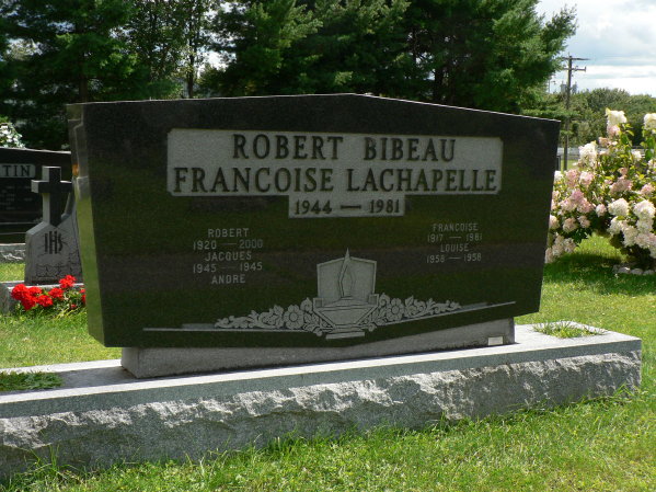 P1090013 Bibeau tombstones, Saint-Francois-Xavier, Saint-Francois-du-Lac (21)